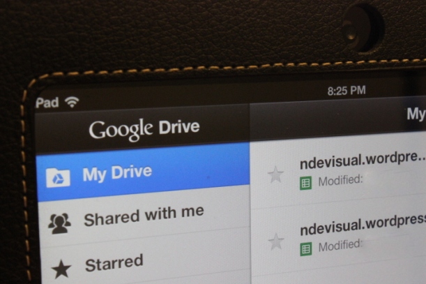 Google Drive on iPad